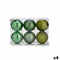 Set kerstballen 15 x 16 x 15 cm Groen (4 Stuks)
