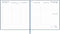 Ryam - Kantooragenda - 12 mnd - 6-Talig - 170 x 170 mm - Zwart