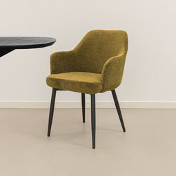 Kick Jodi - Eetkamerstoel - Strak design en comfortabel - Groen