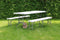 ERRO Tuinbank - Inklapbare picknickbank - 180 cm - Wit