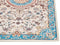 GORDES - Loper tapijt - Beige/Blauw - 60 x 200 cm - Polyester