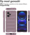 imoshion Hoesje - Geschikt voor Xiaomi Redmi Note 12 Pro Plus - EasyGrip Backcover - Paars