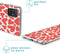 iMoshion Hoesje Geschikt voor Samsung Galaxy A51 Hoesje Siliconen - iMoshion Design hoesje - Rood / Transparant / Full of Hearts Red