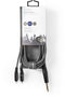 Nedis COTH23300GY30 - 6.35mm-naar-RCA audiokabel - 300cm - Grijs