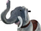 MYPONY, bewegende olifant op wielen voor kinderen van 3 tot 6 jaar!