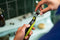 Philips OneBlade 360 - Gezicht - QP2724/31 - Trim scheer en style - Groen