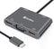 Sandberg 136-35 - USB-C Dock - 2xHDMI 1xVGA 1xUSB 100W PD - Aluminium