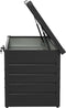Juskys Limani - Opbergbox - 380L - Waterdicht - Antraciet