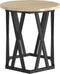 vidaXL - Nesting - Bijzettafels - (2 - stuks) - in - Sonoma - Eiken - Hout