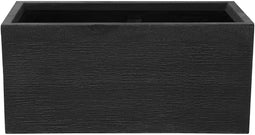 MYRA - Bloempot - Zwart - Klei-vezelmengsel