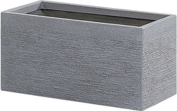 MYRA - Plantenbak - Grijs - 60 cm - Klei-vezelmengsel