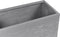MYRA - Plantenbak - Grijs - 60 cm - Klei-vezelmengsel