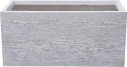 MYRA - Plantenbak - Wit - 80 cm - Klei-vezelmengsel