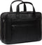 Chesterfield Ryan Leren Laptoptas - 17 inch - Zwart