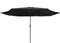 vidaXL - Parasol - met - metalen - paal - 390 - cm - zwart