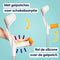 MySleeve - Handvathoezen (2 stuks) met Gelkussen voor Krukken, voorkomt Vallende Krukken, Krukken Handgrepen Pads, Cover voor Krukken, NIET voor Anatomische Krukken - 21x6,5x9 cm, oranje (excl. kruk)