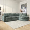 MySofa Alma | Green | 2,5 zits + Divan Rechts | 5 jaar garantie-MYS-Alma-TR21R