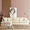 MySofa Hoekbank Teddy Beige Links
