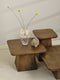 Mysons Stockholm Collection Salontafel 40cm Mangohout Walnoot Bruin