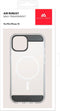 BlackRock Mag Air Protection - Soft Case - MagSafe compatibel - Zwart (iPhone 15)