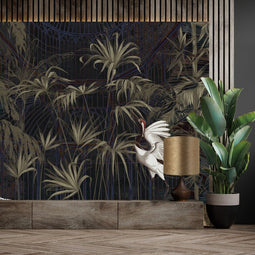 Melli Mello Mystical Orangery Photo Wallpaper Khaki