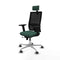 Horna Traslack Piqueras y Crespo 2D086G2 - Bureaustoel - Verstelbare hoogte met hoofdsteun - Stof
