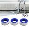 Onetools Teflontape - dubbelzijdig - 12mm x 10m (3 stuks)