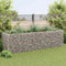 vidaXL - Gabion - plantenbak - verhoogd - 360x90x100 - cm - staal