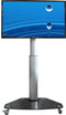 MyWall TV Standaard - HP1C - Hoogte 73-120cm - Zwart/Zilvergrijs