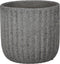 Mica Decorations Dante Bloempot - 17x17x15 cm - Donkergrijs