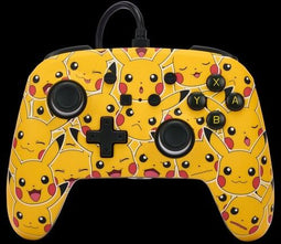 PowerA NSGP0083-01 - Gamecontroller - 3,5 mm audio-aansluiting - Geel Rood Zwart
