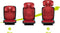 Lionelo Neal - i-Size Autostoel 100-150 cm - ISOFIX - Verstelbare hoofdsteun 14 posities - Ventilatiesysteem - Zijbescherming - Rood
