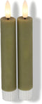 Countryfield Led dinerkaarsen - 15 cm - afstandsbediening - beige (2 stuks)