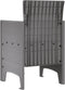 vidaXL - Tuinmeubelen - met - Kussens - 2 - stuks - Lichtgrijs - Poly - Rattan