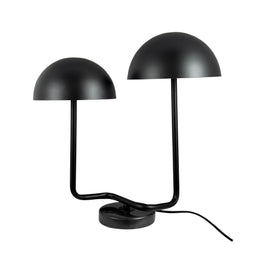 Cluster - Tafel lamp - Marmorfod - Mat zwart