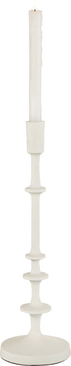 J-Line kandelaar Izy - aluminium - wit - large