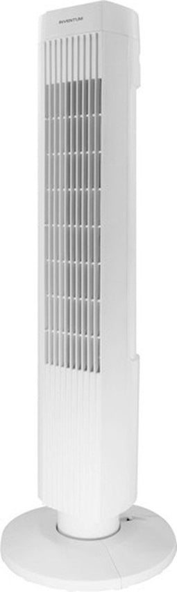 Inventum VTO752W - Torenventilator - 3 snelheden - Timer - 75 cm hoog - 60° oscillatie - Wit
