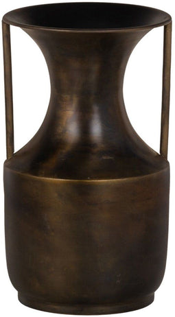 Vaas 17 x 17 x 29 cm Gouden Metaal