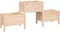 vidaXL - Plantenbak - 178,5x44x75 - cm - massief - grenenhout