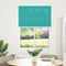 vidaXL - Plissé - rolgordijn - 90x100 - cm - stofbreedte - 89,4 - cm - petrol - groen