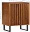 vidaXL - Nachtkastje - 40x30x50 - cm - massief - mangohout