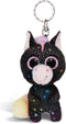 Nici Sleutelhanger Glubschis Eenhoorn Junior 9 Cm Zwart