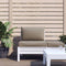 vidaXL - Palletkussens - 2 - st - oxford - stof - taupe