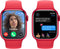 Apple Watch Series 9 - Smartwatch - GPS 41mm Aluminium Sportbandje M/L Rood (Rood)