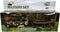 Kids Globe Die-cast Land Rover met Aanhanger en Boot Leger