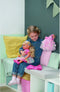 BABY born Pop Carla - 43 cm - Beweegbaar hoofd en armen - Kleurige rok van tule