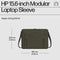 HP 15.6 - Laptop Sleeve - Waterbestendig - 3 draagmogelijkheden