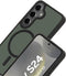 Mobiparts Galaxy S24 - Hardcover - MagSafe Compatible met Corner Protection - Zwart