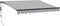 vidaXL - Luifel - automatisch - uittrekbaar - 300x250 - cm - antraciet - en - wit