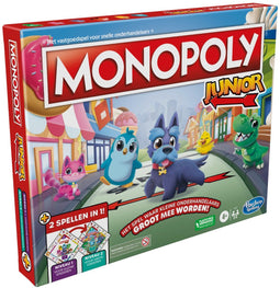 Monopoly - Junior 2-in-1 - Bordspel met 2 spelniveaus